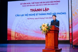 Đạo diễn - nhà sản xuất Phạm Duy Khánh trở thành chủ nhiệm Câu lạc bộ Nghệ sĩ thành phố Hải Phòng