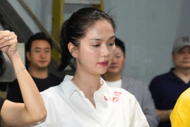 Ngọc Trinh lần đầu đóng phim kinh dị 