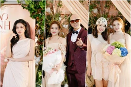 Dàn sao Việt chúc mừng Vy Oanh ra mắt album "Ảo ảnh"