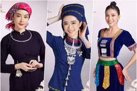Thí sinh Hoa hậu các Dân tộc Việt Nam nổi bật, độc đáo trong trang phục dân tộc