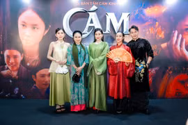 Thảm đỏ phim kinh dị cổ trang “Cám” rộn ràng cổ phục Việt 