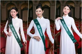 Bùi Lý Thiên Hương và loạt người đẹp gây chú ý trong Top 46 Hoa hậu Trái đất Việt Nam 2025