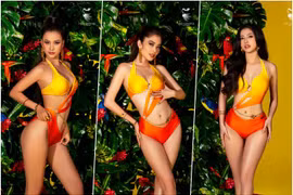 Thí sinh Miss Universe Vietnam 2023 “thiêu đốt” khán giả trong bộ ảnh bikini