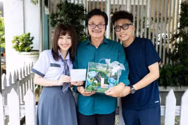 NSƯT Công Ninh, NSƯT Hữu Châu và Tiết Cương hội ngộ trong "Học đường nổi loạn"