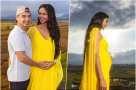 H’Hen Niê diện đầm vàng khoe bụng bầu trong MV mới