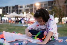 Cùng bé chinh phục thử thách thú vị tại giải chạy Vibrant Race TP Hồ Chí Minh