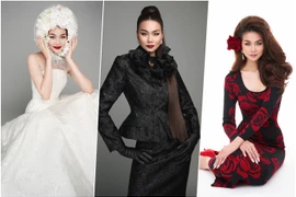 Thanh Hằng trẻ trung gợi cảm trong loạt thiết kế mới của Đỗ Mạnh Cường