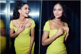 Hoa hậu H’Hen Niê như nàng công chúa Disney ngày đầu năm mới