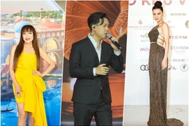 Thanh Hà, Lê Hiếu, Bùi Lan Hương "làm nóng" sân khấu Chung khảo Hoa hậu các Dân tộc Việt Nam phía Nam