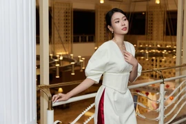 Hoa hậu Ban Mai hạnh phúc trong sự bận rộn của một MC