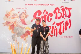 NSƯT Võ Hoài Nam cùng con gái tham gia phim điện ảnh “Sức bật trái tim”