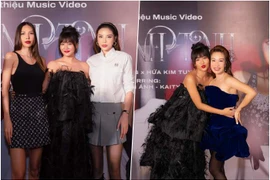 Dàn sao “đổ bộ” đến chúc mừng Văn Mai Hương giới thiệu MV “Đại minh tinh”