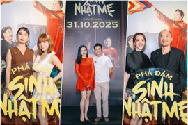 Nghệ sĩ Việt "đội mưa" đến dự "Phá đám: Sinh nhật mẹ"