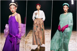 Hà Linh Thư giới thiệu bộ sưu tập mới mang hơi thở nghệ thuật Chèo