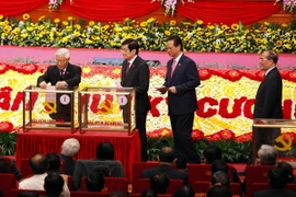 Công bố danh sách ủy viên Ban Chấp hành Trung ương khóa XII