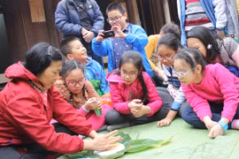 Nhiều hoạt động vui chơi đón Tết tại Bảo tàng Dân tộc học Việt Nam