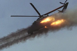 [ẢNH] "Xe tăng bay" Mi-24, oai hùng và bi tráng trên chiến trường