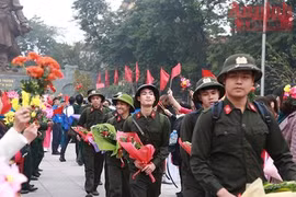 Tuổi trẻ cả nước háo hức lên đường nhập ngũ 2017: Trách nhiệm cao cả vì Tổ quốc