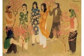 Những bức tranh tuyệt đẹp về phụ nữ Việt Nam một thời