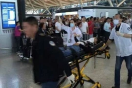 Nổ tại sân bay Thượng Hải, 3 người bị thương