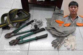 Bắt gã trộm chuyên “ăn” cáp viễn thông