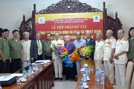 Tiếp nhận hàng trăm kỷ vật lịch sử CAND