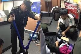 Nhân viên cảng vụ hàng không tự ý kiểm mở hành lý thất lạc
