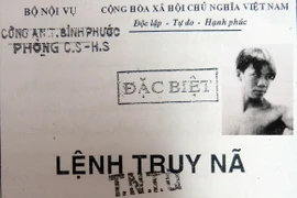 Bắt đối tượng truy nã đặc biệt xăm hình “thần điêu”