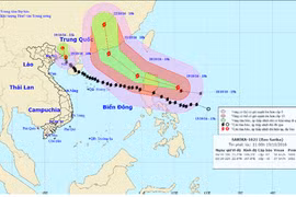Vừa vào đến Quảng Ninh bão số 7 tan nhanh, thành áp thấp nhiệt đới