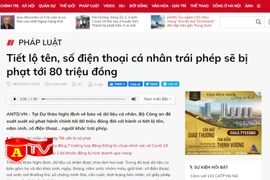Đề xuất xử phạt 80 triệu đồng đối với hành vi tiết lộ dữ liệu cá nhân trái phép