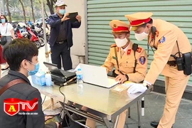 Xử phạt giao thông qua ứng dụng hệ thống cơ sở dữ liệu quốc gia về dân cư