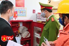 Tăng cường phòng cháy, chữa cháy tại các chợ và siêu thị dịp Tết