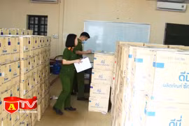 Làm giả nhãn hiệu nước giặt Dnee để trục lợi