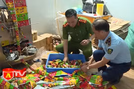 Nhập lậu kẹo Trung Quốc để làm giả xuất xứ Nhật Bản