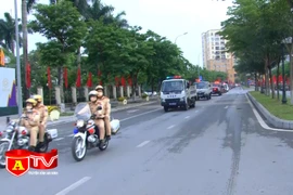 Ra quân đảm bảo trật tự ATGT, trật tự đô thị, bảo vệ Sea Games 31