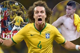 David Luiz lập siêu phẩm, trọng tài đưa chủ nhà Brazil vào bán kết