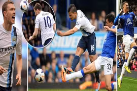 Ngược dòng đả bại Everton, Man City soán ngôi Liverpool