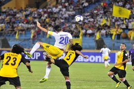 Thắng dễ Nay Pyi Taw, CLB Hà Nội T&T tiến vào tứ kết AFC Cup