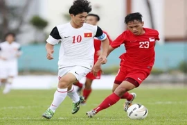 U19 Việt Nam thắng đậm 4-0 trước U21 Singapore