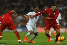 Sao trẻ tuyển Anh sành điệu cùng trào lưu giày thêu tại World Cup 2014