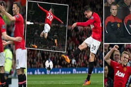 Thắng dễ Hull City, Giggs và Vidic có lời chia tay ngọt ngào ở Old Trafford