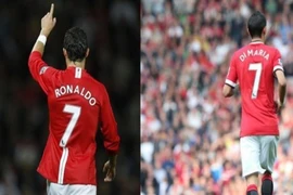 Trùng hợp thú vị pha lập công đầu tiên cho M.U của Di Maria và CR7