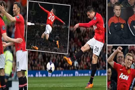 Thắng dễ Hull City, Giggs và Vidic có lời chia tay ngọt ngào ở Old Trafford