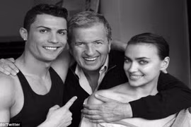 Ronaldo cùng bồ siêu mẫu đầu quân cho Vogue