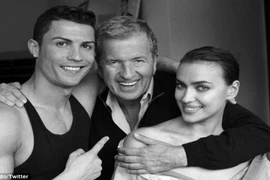 Ronaldo cùng bồ siêu mẫu đầu quân cho Vogue