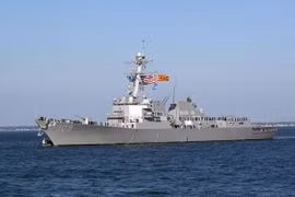 Mỹ triển khai thêm tàu khu trục mang tên lửa vào Biển Đen