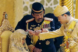 Toàn cảnh lễ cưới cực kỳ xa hoa của Hoàng tử Brunei