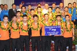 Tuyển Futsal Việt Nam nhận thưởng "khủng" nhất từ trước đến giờ
