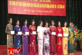 Gặp mặt hội viên CLB nữ Công an hưu trí