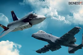 Hé lộ thời điểm cường kích A-10 so tài cùng tiêm kích tối tân F-35